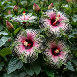 Гибискус Амбер Лайт купить по цене от 490р. в интернет-магазине «Посадика» с доставкой почтой в в Певеке и по всей России – [изображение №1].