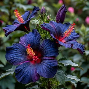 Гибискус Саншайн Кисс купить по цене от 450р. в интернет-магазине «Посадика» с доставкой почтой в в Певеке и по всей России – [изображение №1].